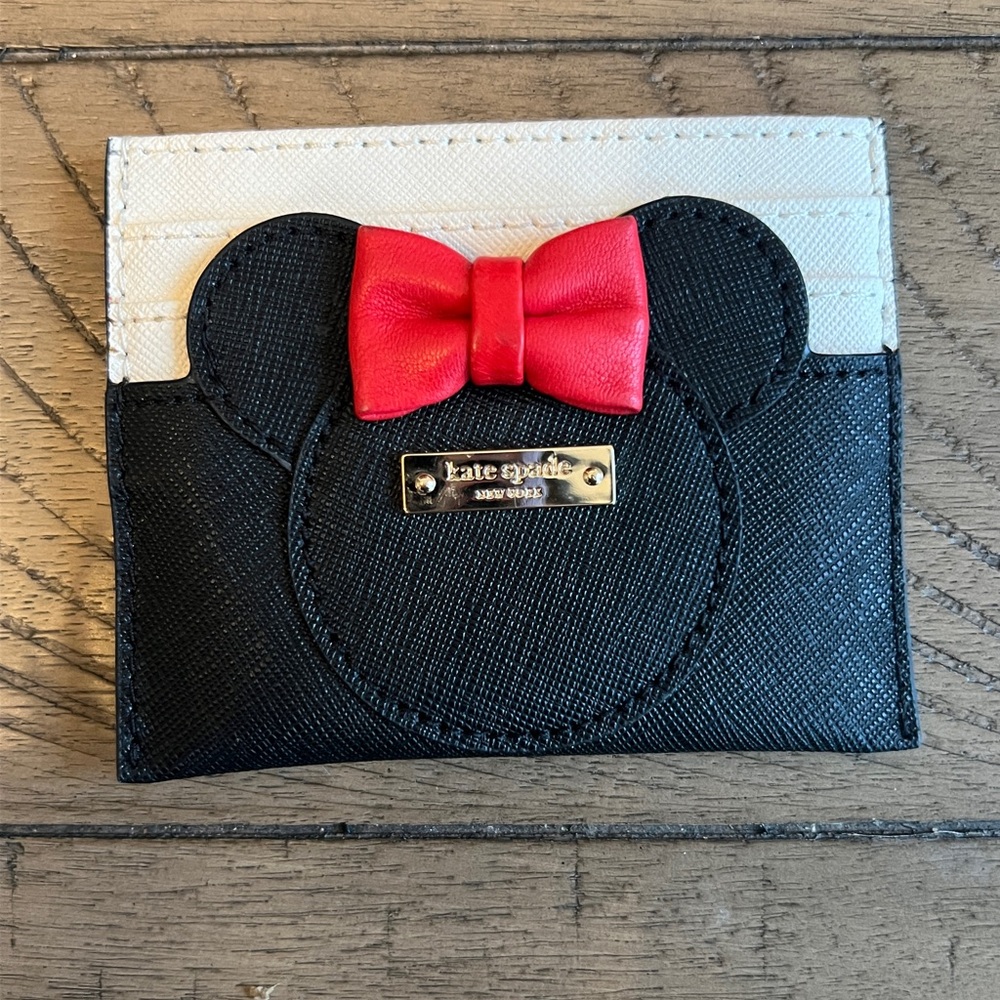 Kate Spade x Disney Minnie Mouse Cardholder LIMITED EDITION